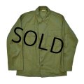 デッドストック【60's】【米軍実物】U.S.ARMY【ビンテージ】og107【ユーティリティシャツ】【平ボタン】【サイズＭ】 