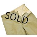 【50's】【デッドストック?】【ビンテージ】【Burlington】アーミークロス【チノパンツ】【チノパン】【W３３程度】 
