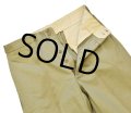 【50's】【デッドストック?】【ビンテージ】【Burlington】アーミークロス【チノパンツ】【チノパン】【W３３程度】 