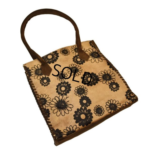 画像7: 程度良好【イタリー製】【チェッコーニ・ピエロ】【CECCONI PIERO】ハラコ×レザー【ハンドバッグ】【ショルダーバッグ】 