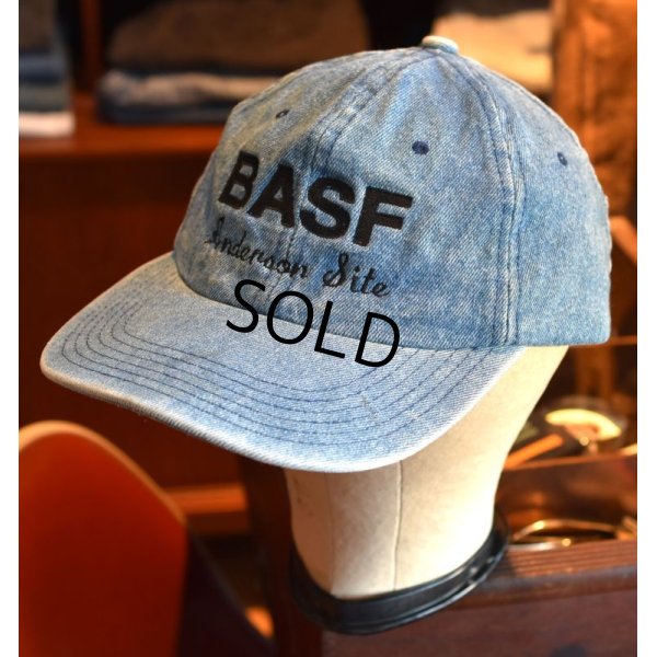 画像1:  【ビンテージ】【BASF】【デニム】【ベースボールキャップ】【ＢＢキャップ】 
