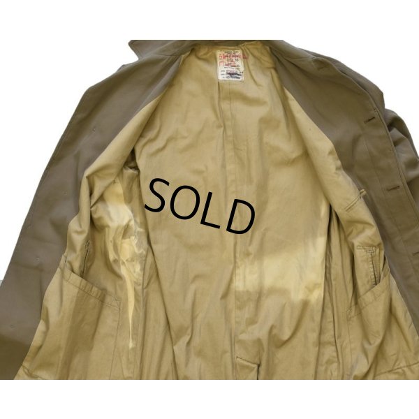 画像5: 【ビンテージ】【ブリティッシュアーミー】【イギリス軍】ウールギャバジン【ステンカラーコート】【レインコート】【サイズ１０】 