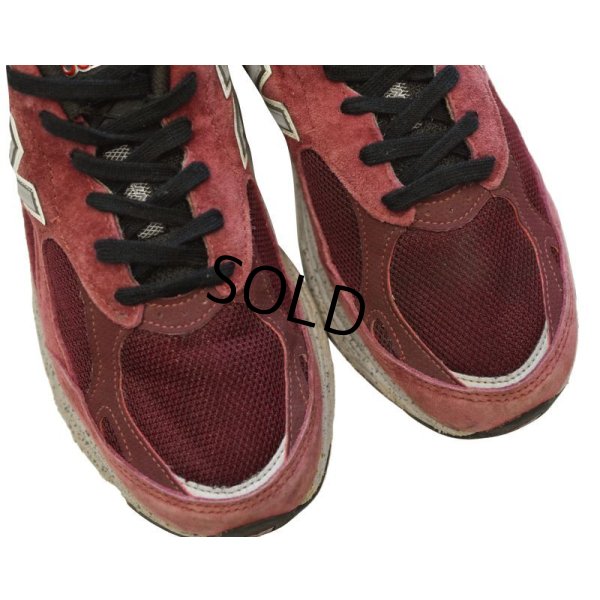 画像5: USA製【ニューバランス】new balance【990】エンジ【M990BU3】【9D】【27cm程度】