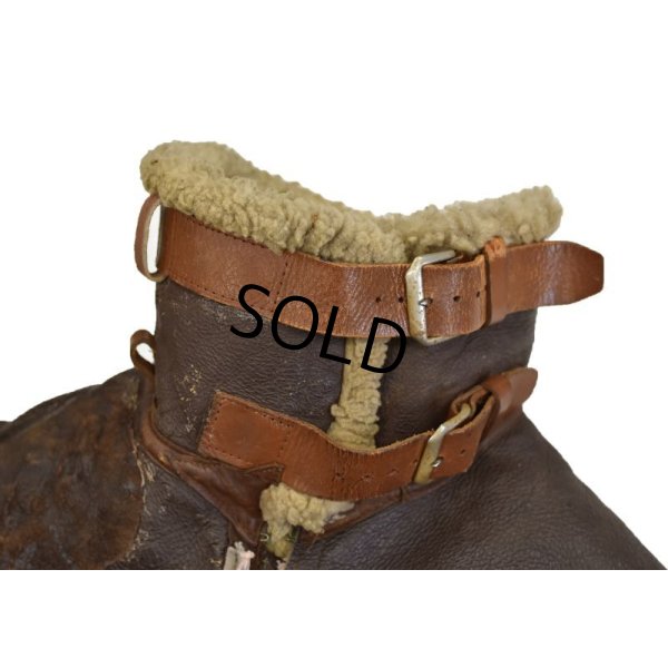 画像8: 【40's】【ビンテージ】【米軍実物】【USAAF】【B-3】エアロレザー【ボマージャケット】【ムートンジャケット】【40R】