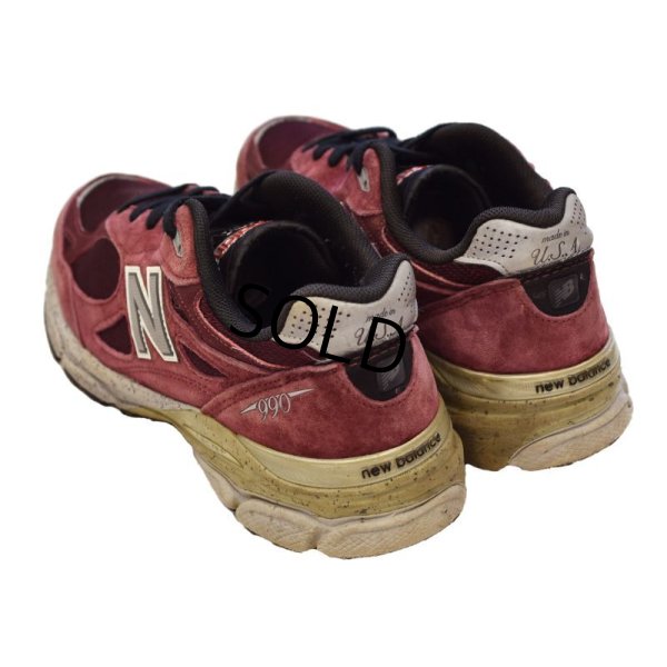 画像6: USA製【ニューバランス】new balance【990】エンジ【M990BU3】【9D】【27cm程度】