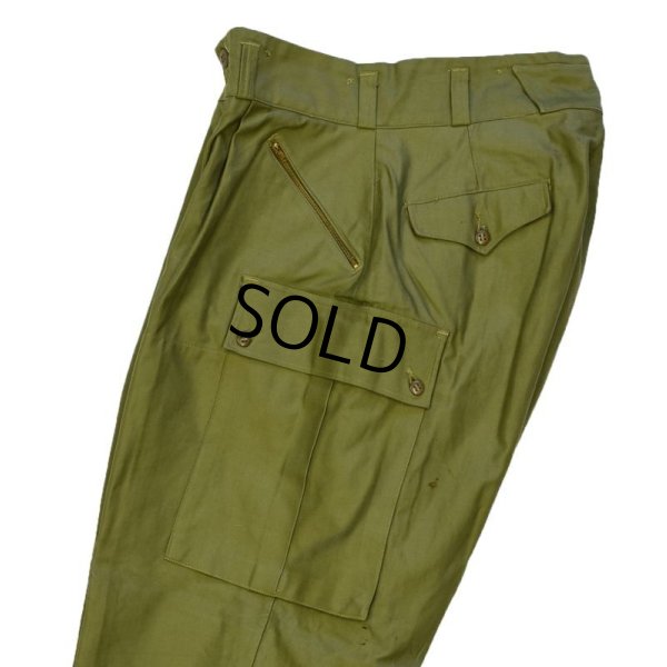 画像7: 【デッドストック】ビンテージ【40's】WW2【米軍実物】【U.S.ARMY】山岳部隊【マウンテントラウザーズ】【マウンテンパンツ】【W34】 
