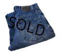 【ビンテージ】【LEVI'S】【リーバイス】【シルバータブ】【デニムパンツ】【バギーパンツ】【32×30】 