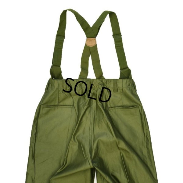 画像6: 【デッドストック】40's【米軍実物】【M-43】サスペンダー付き【フィールドトラウザーズ】【カーゴパンツ】【34ｘ34】 