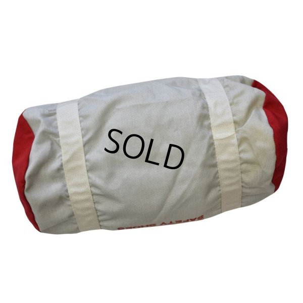 画像6: 【ビンテージ】【デッドストック】【LEHIGH】【白×赤】ナイロン【シューズバッグ】 