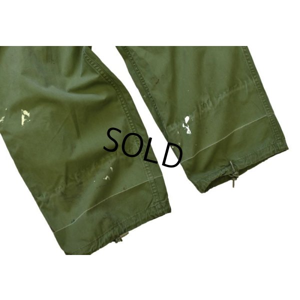 画像5: 【60's】【米軍実物】【ビンテージ】 【U.S.ARMY】【ノンリップ】【1st】【初期型】【ジャングルファティーグパンツ】【M-R】 