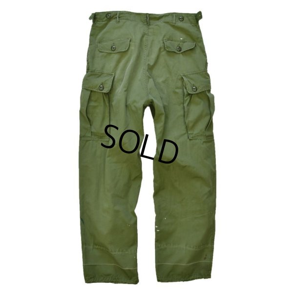 画像4: 【60's】【米軍実物】【ビンテージ】 【U.S.ARMY】【ノンリップ】【1st】【初期型】【ジャングルファティーグパンツ】【M-R】 