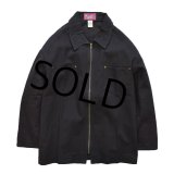 【未使用‼】【ビンテージ】【DENIM&CO.】【黒】【コットンシャツジャケット】【サイズＸＬ】 