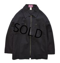 【未使用‼】【ビンテージ】【DENIM&CO.】【黒】【コットンシャツジャケット】【サイズＸＬ】 