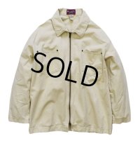 【未使用‼】【ビンテージ】【DENIM&CO.】【白】【コットンシャツジャケット】【サイズＸＬ】 