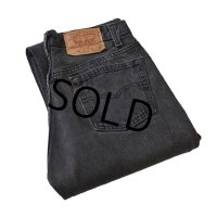 【ビンテージ】【USA製】【LEVI'S】【リーバイス】【501】黒【ブラックデニム】【30×34】 