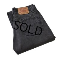 【ビンテージ】【USA製】【LEVI'S】【リーバイス】【501】黒【ブラックデニム】【30×34】 