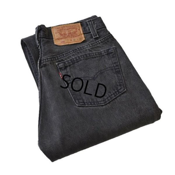 画像1: 【ビンテージ】【USA製】【LEVI'S】【リーバイス】【501】黒【ブラックデニム】【30×34】 