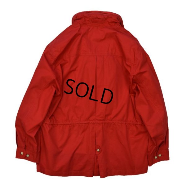 画像3: 【70〜80's】【ビンテージ】【アバクロンビー】【アバクロ】【赤】【コットンジャケット】【フード付き】【サイズL】