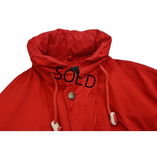 画像4: 【70〜80's】【ビンテージ】【アバクロンビー】【アバクロ】【赤】【コットンジャケット】【フード付き】【サイズL】