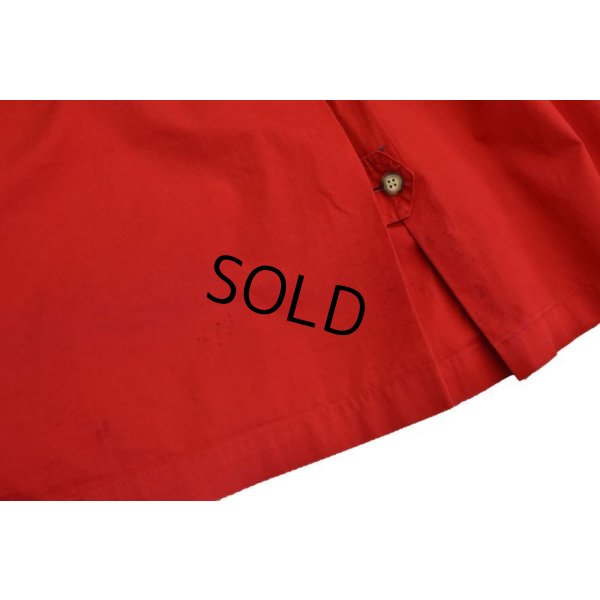 画像6: 【70〜80's】【ビンテージ】【アバクロンビー】【アバクロ】【赤】【コットンジャケット】【フード付き】【サイズL】