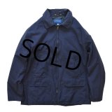 【Ｊクルー】【J-crew】【紺】【ジップアップ】【ブルゾン】【ジャケット】【サイズＭ】 