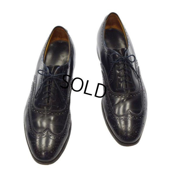 画像6: 【USA製】【ジョンストン&マーフィー】【黒】【ウィングチップ】【9 1/2 D/B】【27.5cm程度】
