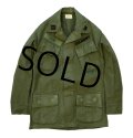60's【ビンテージ】【米軍実物】【リップストップ】【ジャングルファティーグシャツ】【ファティーグジャケット】【XS-S】 
