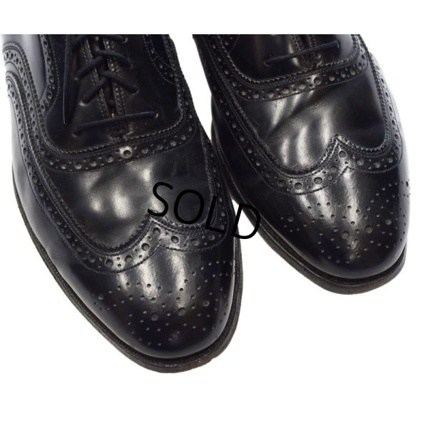 画像7: 【USA製】【ジョンストン&マーフィー】【黒】【ウィングチップ】【9 1/2 D/B】【27.5cm程度】