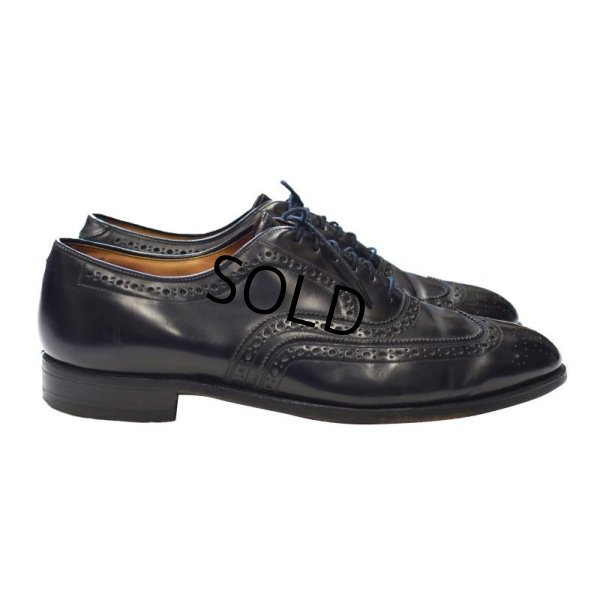画像5: 【USA製】【ジョンストン&マーフィー】【黒】【ウィングチップ】【9 1/2 D/B】【27.5cm程度】