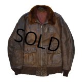 40's【米軍実物】【ビンテージ】【U.S.NAVY】【GORDON ＆ FERGUSON CO.】【M422A】【G-1】【フライトジャケット】【サイズ38】 