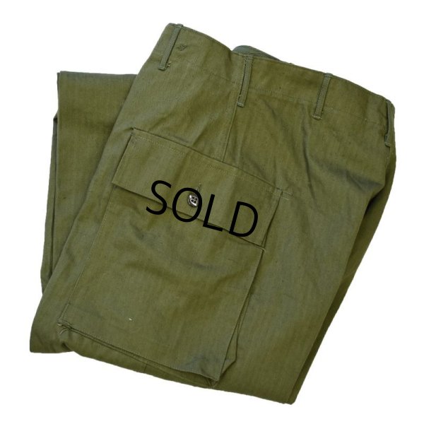 画像6: 【デッドストック】【40's】WW2【ビンテージ】【U.S.ARMY】【ヘリンボーンツイル】【HBTパンツ】 【カーゴパンツ】【32x33】