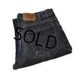 【ビンテージ】【USA製】【LEVI'S】【リーバイス５０６】【506】HUSKY【黒】【ブラックデニム】【34×28 1/2】 