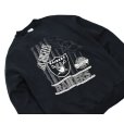 画像1: 90's【USA製】【ビンテージ 】【Jostens】【NFL】【LOS ANGELES RAIDERS】【ロサンゼルスレイダーズ】【黒】【スウェット】【サイズＬ】<br> (1)