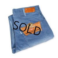 【デッドストック】 【USA製】【LEVI'S】【リーバイス】【519】【サックスブルー・水色】【コーデュロイパンツ】【32X32】 