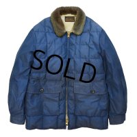 【ビンテージ】【エディーバウアー】【Eddie Bauer】YUKON【紺】【襟ボア】【ユーコンジャケット】【ダウンジャケット】 