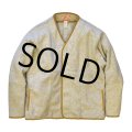 【パタゴニア】patagonia【WORN WEAR】【グレー×ブラウン】【フリースカーディガン】【サイズＬ】 