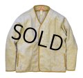 【パタゴニア】patagonia【WORN WEAR】【グレー×ブラウン】【フリースカーディガン】【サイズＬ】 