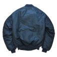 画像4: 90's【ビンテージ】【L.L.Bean】【ＬＬビーン】【Thermore】【紺】【MA-1】【フライトジャケット】【ブルゾン】【サイズＳ】<br> (4)