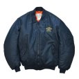 画像3: 90's【ビンテージ】【L.L.Bean】【ＬＬビーン】【Thermore】【紺】【MA-1】【フライトジャケット】【ブルゾン】【サイズＳ】<br> (3)