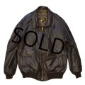 80's【ビンテージ】【U.S.NAVY】【FLIGHT APPAREL INDUSTRIES INC.】【G-1】【フライトジャケット】【サイズ52】 