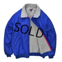 USA製【パタゴニア】patagonia【青×グレー】【シェルドシンチラジャケット 】【裏フリースブルゾン】【サイズＸＬ】 