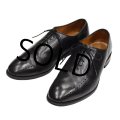 【USA製】【ビンテージ】【アレンエドモンズ】【Allen Edmonds】【黒】【ホールカット】【10 1/2 E】【28.5cm程度】 