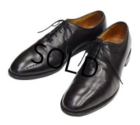 【USA製】【ビンテージ】【アレンエドモンズ】【Allen Edmonds】【黒】【ホールカット】【10 1/2 D】【28.5cm程度】 