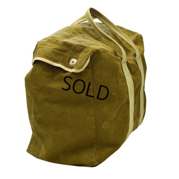 画像10: 〜40's【WW2】【ビンテージ】【米軍実物】【U.S.NAVY】ステンシル入り【パラシュートバッグ】【キットバッグ】