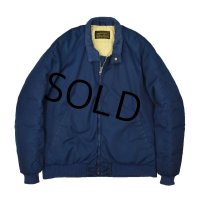 80's【ビンテージ】【エディーバウアー】【Eddie Bauer】【紺】オールパーパス【ダウンジャケット】 