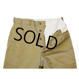 【50's】【ビンテージ】U.S.ARMY 米軍実物【チノパンツ】【チノパン】【33ｘ35】 
