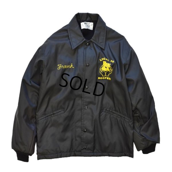 画像5: 80’s【ビンテージ】USA製【WESTWIND】【黒】【裏ボア付き】【コーチジャケット】【サイズM】