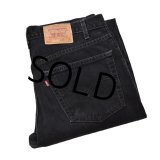 【ビンテージ】【USA製】【LEVI'S】【リーバイス】５０５【505】黒【ブラックデニム】【38X30】 