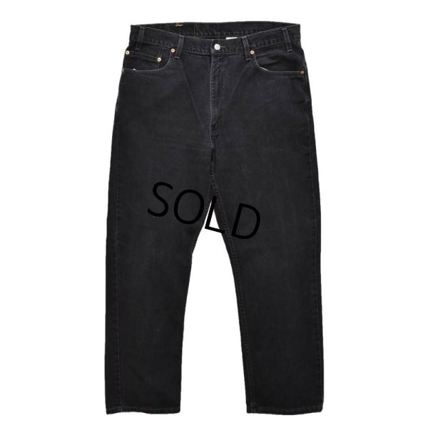 画像2: 【ビンテージ】【USA製】【LEVI'S】【リーバイス】５０５【505】黒【ブラックデニム】【38X30】 