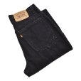 画像1: 【USA製】【ビンテージ】【LEVI'S】【リーバイス】【９２１】921【デニムパンツ】黒デニム【スリムフィット】【レディース古着】【W30程度】<br> (1)